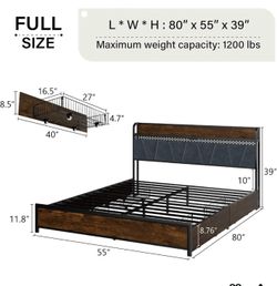 Full Size Bed frame