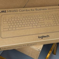 Keyboard + Mouse MK650. Brand new.
