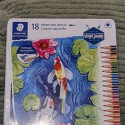 Brand New 18 Set Staedtler Watercolor Pencils