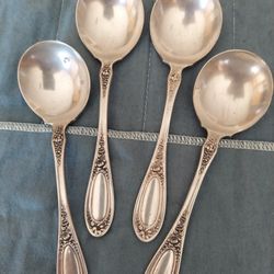 Silverplate Soup Spoons