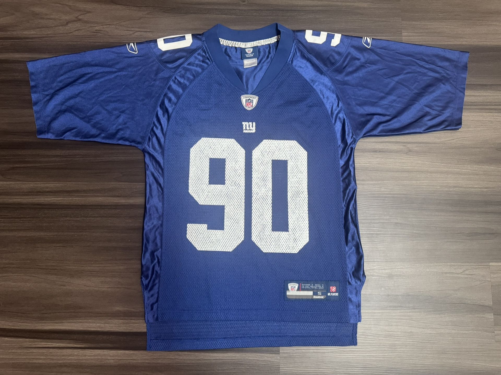 Reebok Jason Pierre-Paul New York Giants NFL Home Blue Jersey Men’s Small