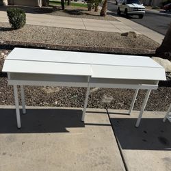 White IKEA Tv Stand 