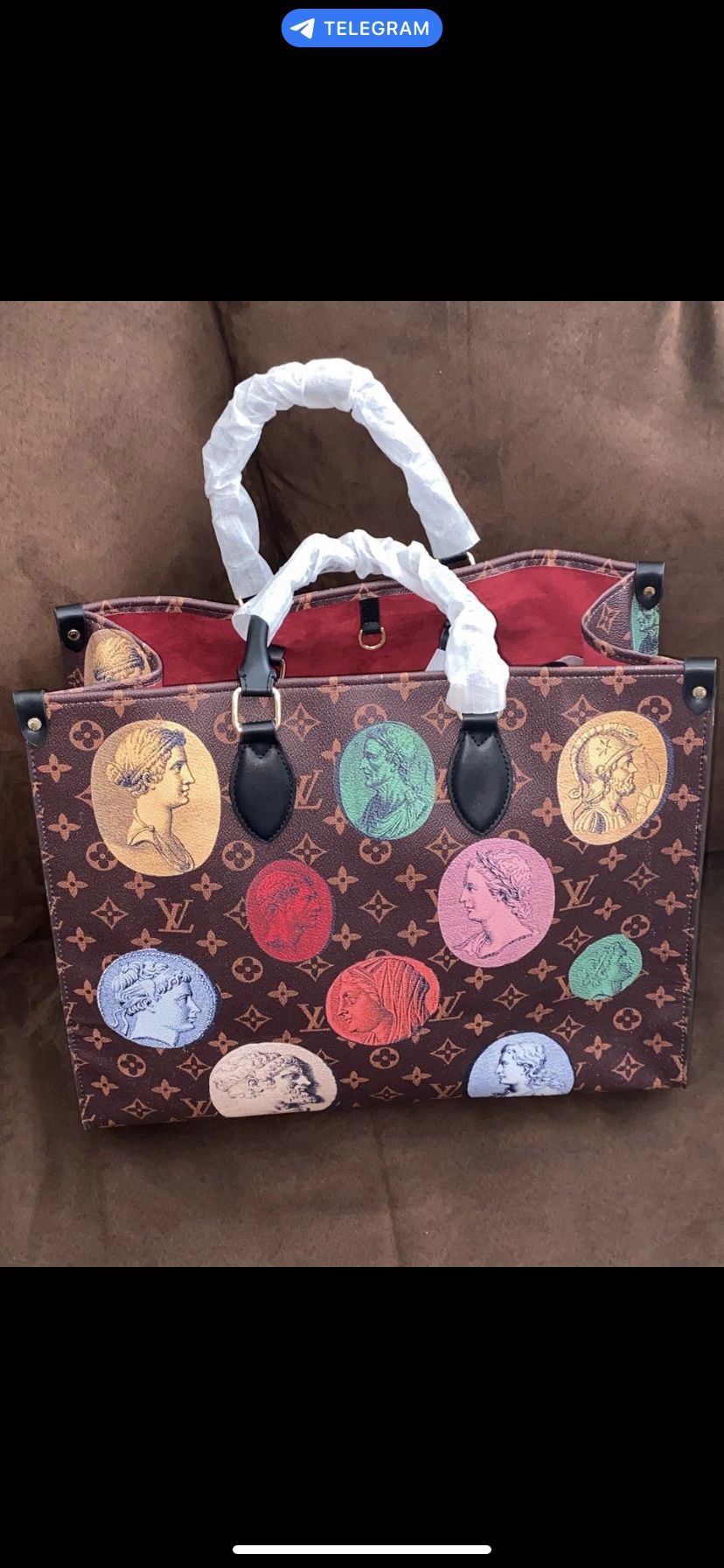 Louis Vuitton Monogram Roman Cameo Tote