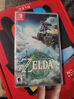 NINTENDO SWITCH ZELDA TEARS OF THE KINGDOM BRAND NEW FACTORY SEALED NEVER OPENED BEFORE 