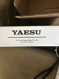 POWER SUPPLY -YAESU