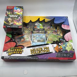 Pokémon ascended heroes deluxe pin and perfect order