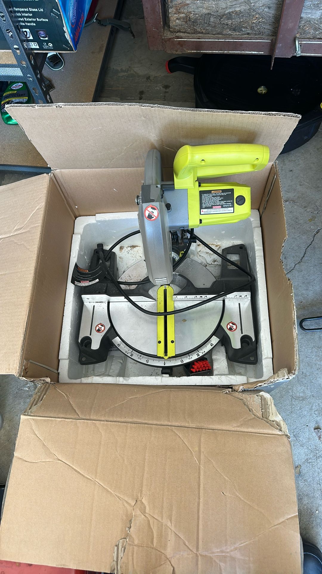 Miter Saw With Laser