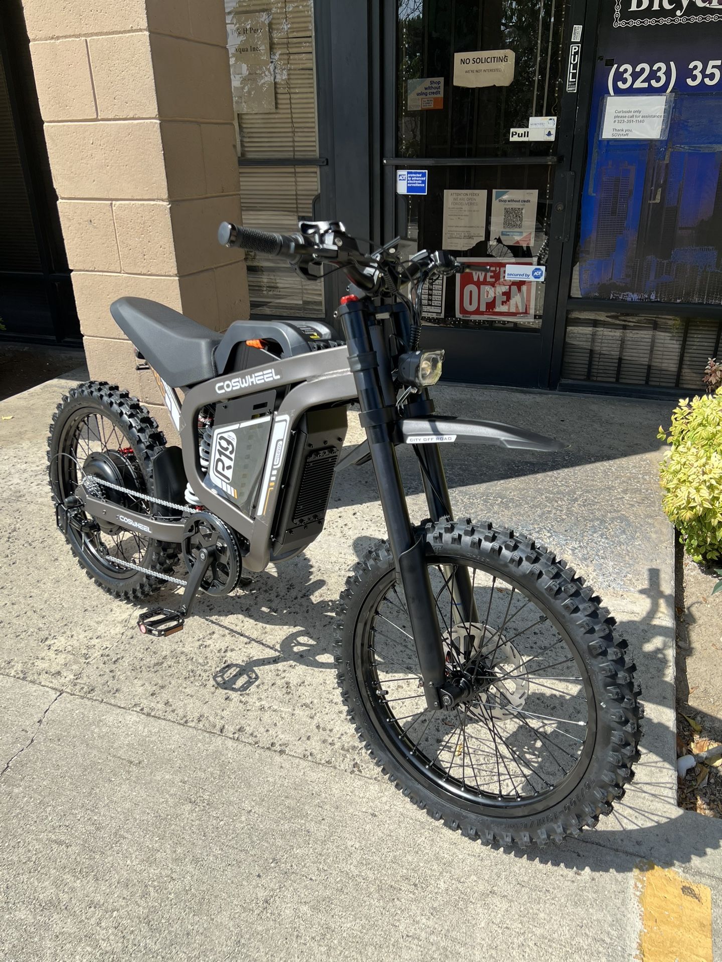 Coswheel R19 Electric Dirt Bike E-Bike 50 MPH