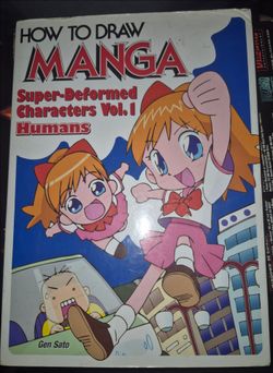 How to Draw Manga Vol 18 Super-Deformed Characters Vol 1 Humans Gen Sato Graphic-Sha