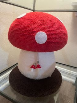 Mushroom Cat Scratching Post