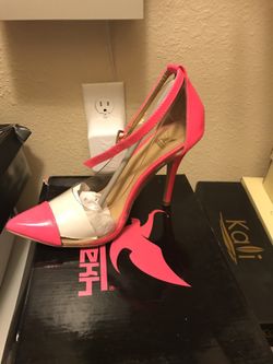 Pink heels