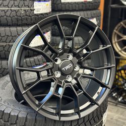 Toyota Camry TRD Rims Tires 19x8.5 5x114.3 Matte Black Finance Available