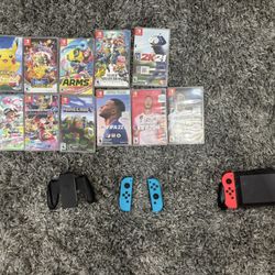 🎮 Nintendo Switch Premium Bundle – 11 Top Games + 2 Wireless Pro Controllers + Extra Joy-Cons – $420 OBO (Retail: $1,170)