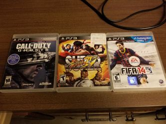 Selling 3 ps3 Game