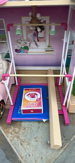American Girl Gymnastics Set