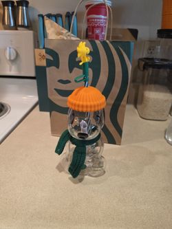 Brand new snoppy cup from Starbucks