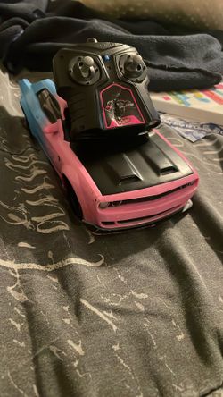 pink and blue rc hellcat
