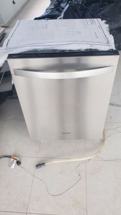 Dishwasher whirlpool stainless steel inside and outside