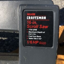 Craftsman Scroll Saw 20