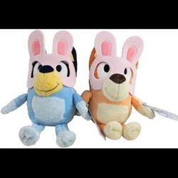 Bluey and Bingo Easter Plush