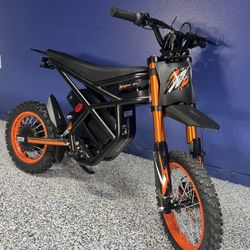 Riding'times Ebike for Teens Adults, 48V 27AH 37MPH Electric Dirt Bike with 14"/12" Motor