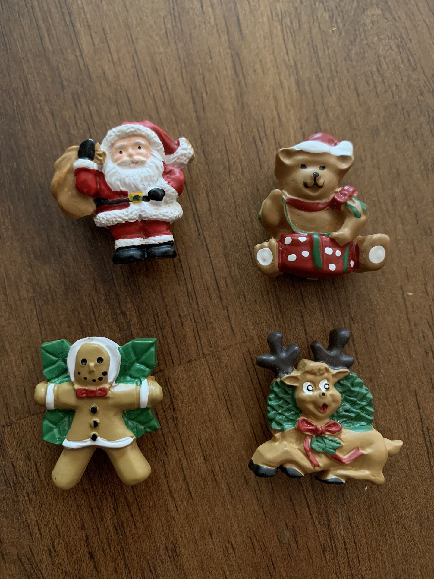 Vintage Christmas Button Covers