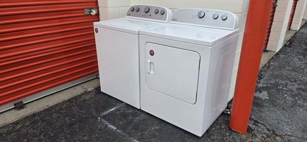 FREE DELIVERY CALIFORNIA KING SIZED WHIRLPOOL WASHER AND DRYER WITH 1 YEAR GUARANTEE