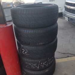 285 45 22 BRIDGESTONE FULL SET 