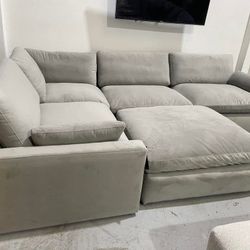 $55 Down Finance Reclining Sectional Sofa Loveseat Bedroom Set Queen/King Bed Dining Table Free Delivery Free Matress 