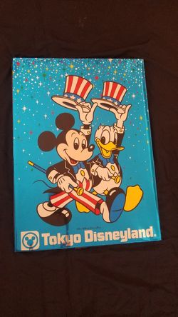 Vintage Disneyland Tokyo Poster