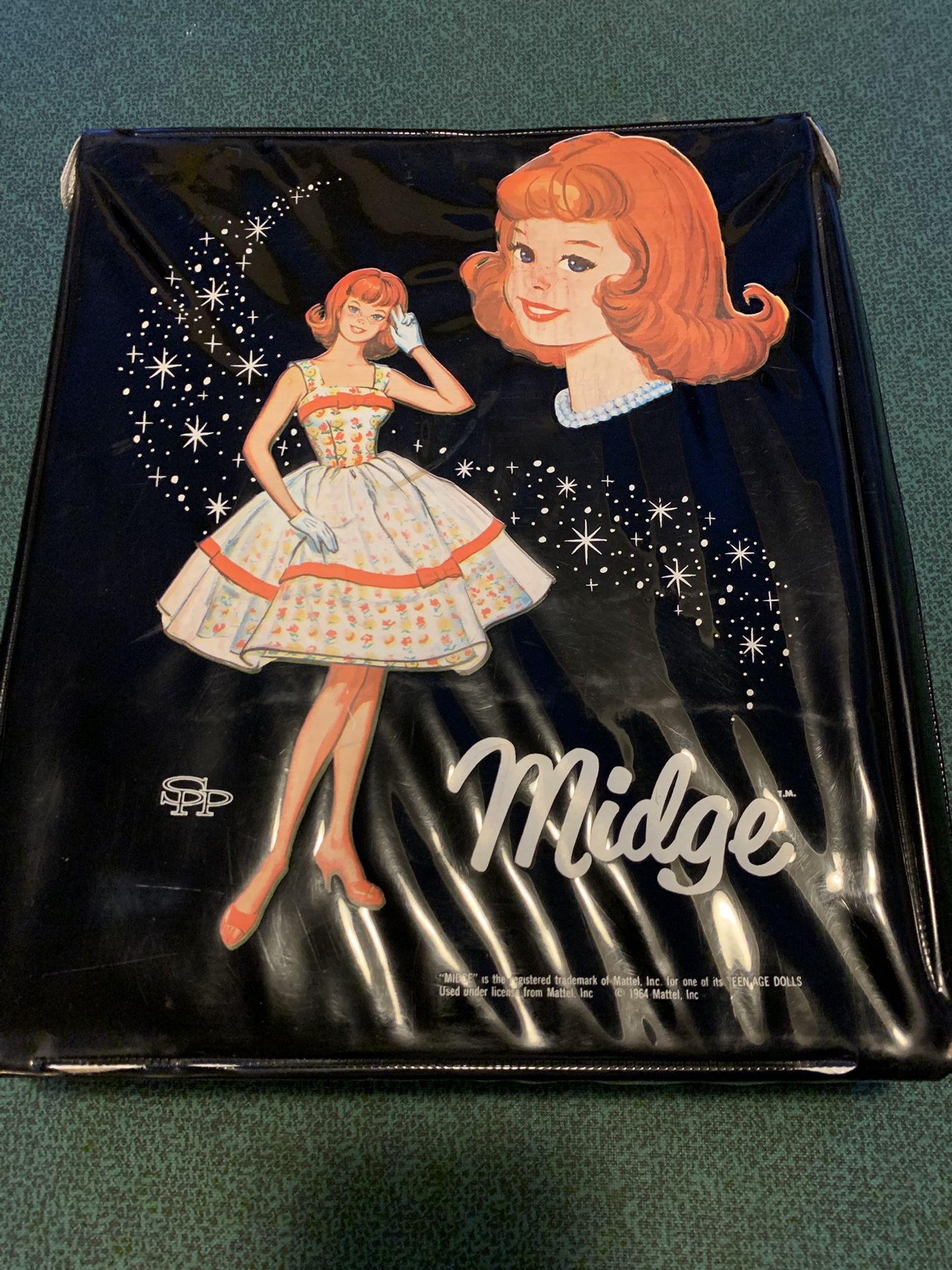 1964 MATTEL Midge doll case
