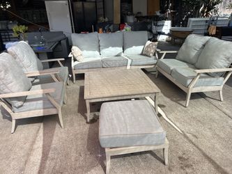 Big Set Outdoor Table And Chairs