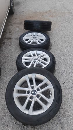 16-inch rims with tires