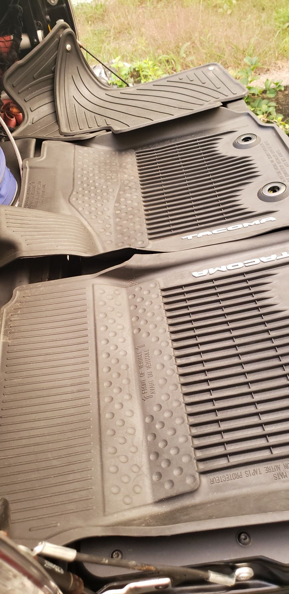 Toyota tacoma floor mats off 2019 original