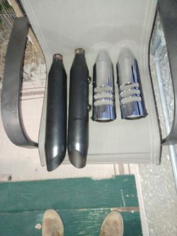 Harly 1200 Sportstermufflers And Covers
