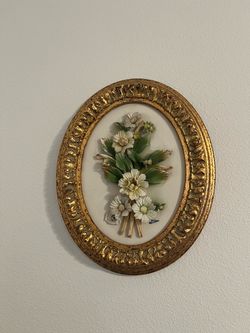 Flower wall ornament