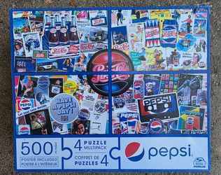 Spin Master Pepsi 4 Puzzle Multipack