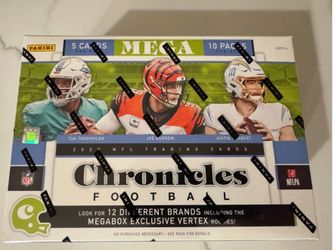 2020 Panini Chronicles NFL Football Mega Box -  New Sealed