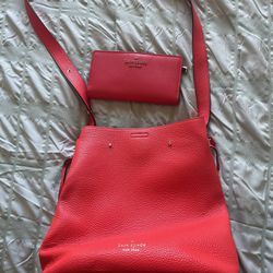 Kate Spade Purse & Matching Wallet (color:  Hydrangea)