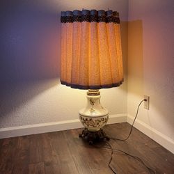 Vintage Lamp 38 Inches Tall 