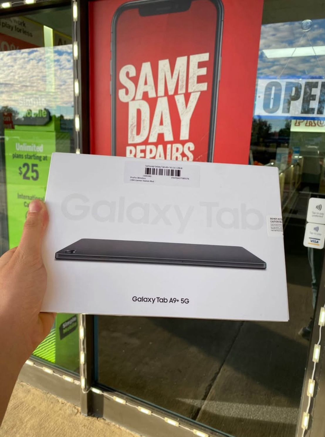 Samsung Galaxy Tab A9+ 5G - 128GB- $85 to start (financing)