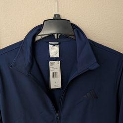 Adidas MENS TRICOT FULL ZIP JACKET Large