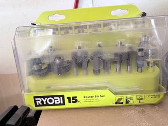 Ryobi (never opened) router set