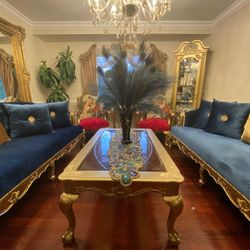 Very Beautiful Gorgeous 2 Sofas With beautiful pillows include