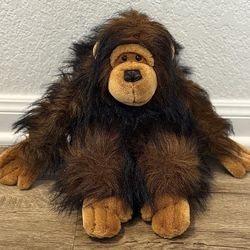 🦧 Large Plush Chimpanzee, Squeeze for Realistic Chimpanzee Sound (new)