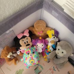 🧸 Plush Toy Bundle – Disney, Care Bears, Teddy Bears & More