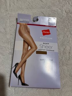 Hanes women’s silky sheers size medium