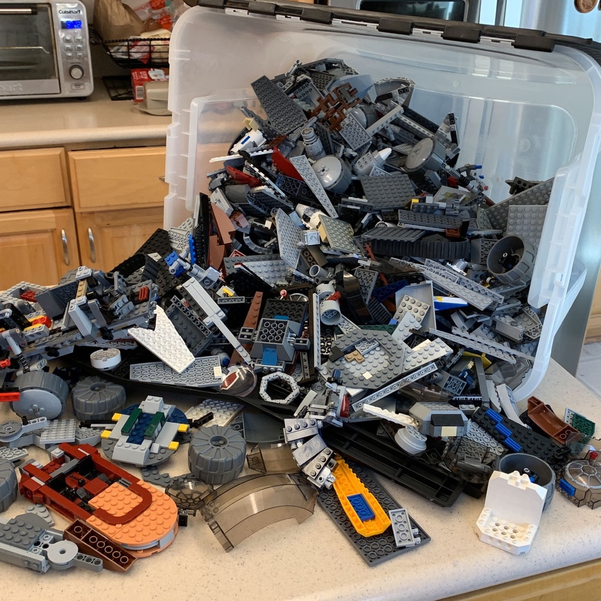 20 Pounds Of Lego Star Wars Bulk