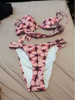 Oqq 3 piece bathing suit