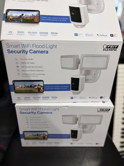 Feit flood light and security camera